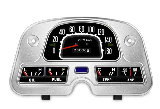 Multi-Function Dashboard Cluster Gauge Flush-Mount for OEM