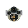52mm Fuel Level Gauge E-F Scale 12V 24V for Vehicle Dashboards