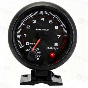 Shift-light Adjustable Tachometer for Performance Racing Cars