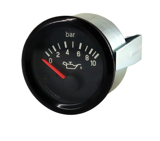 Mechanical Oil Pressure Gauge 52mm for Fleets